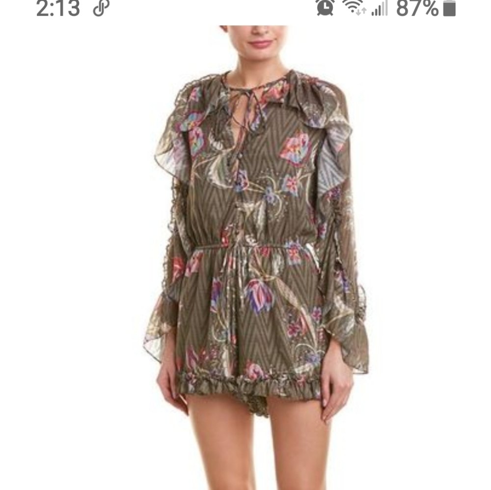 PATBO Ruffle fiesta romper
